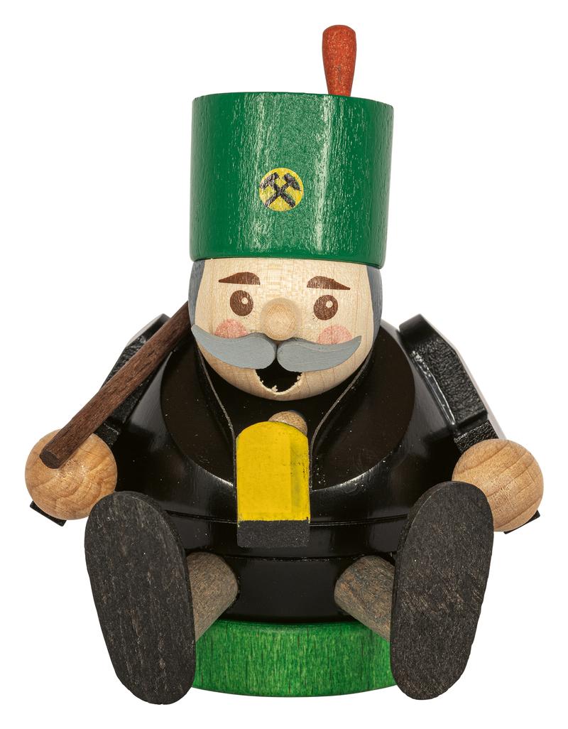 Richard Glaesser Minikugelrauchmann Bergmann aus Seiffen im Erzgebirge