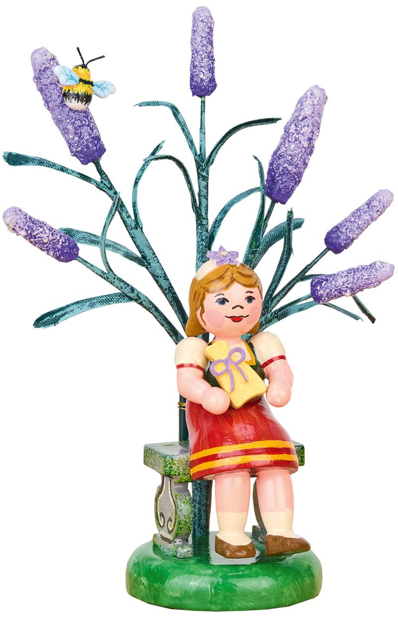 Hubrig Jahresfigur 2024 Lavendel lila (13 cm)