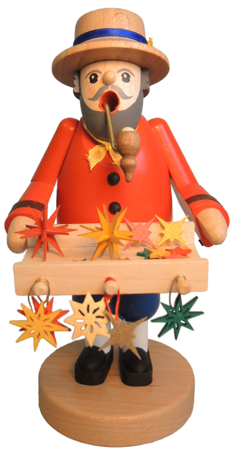 Richard Glaesser Räuchermann Sternehändler aus Seiffen im Erzgebirge