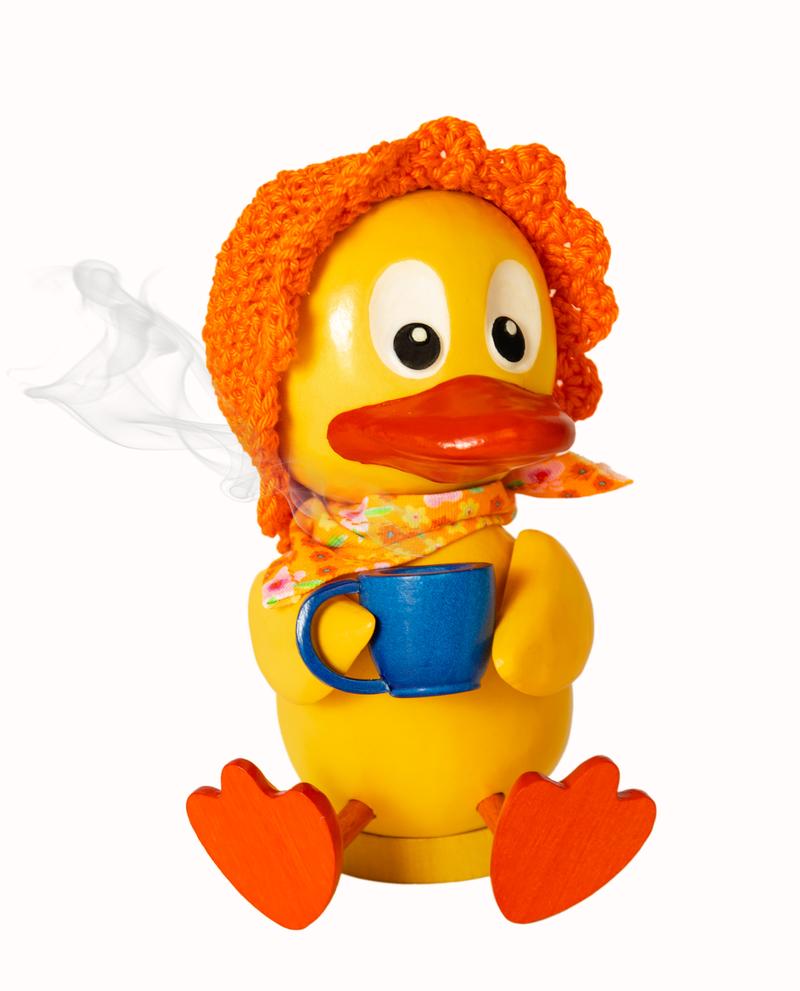 Ratags Räucherfigur Schnatterinchen